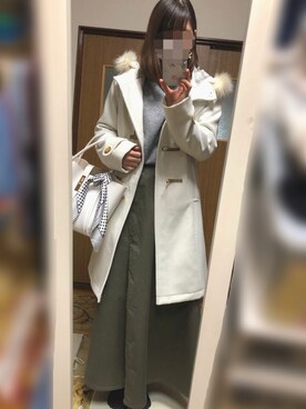 na*さん（レディース・154cm）の冬コーディネート