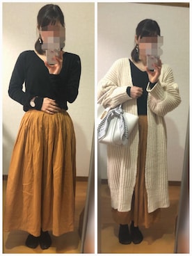 na*さん（レディース・154cm）の春コーディネート