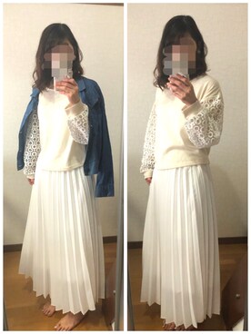 na*さん(レディース・154cm)の春コーディネート