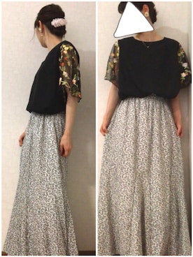 na*さん(レディース・154cm)の夏コーディネート