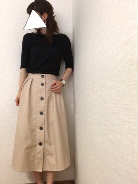 na*さん（レディース・154cm）の秋コーディネート