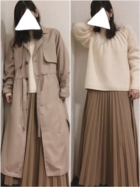 na*さん（レディース・154cm）の秋コーディネート