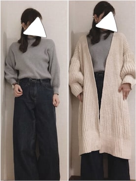 na*さん（レディース・154cm）の秋コーディネート