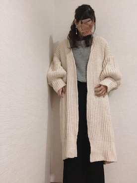 na*さん（レディース・154cm）の冬コーディネート