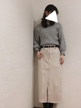 na*さん（レディース・154cm）の冬コーディネート