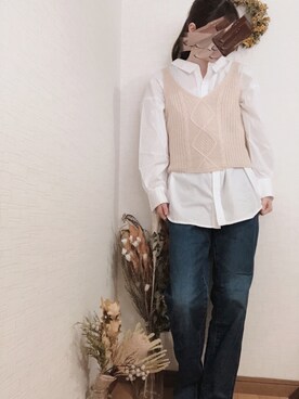 na*さん（レディース・154cm）の春コーディネート