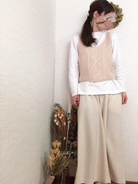 na*さん（レディース・154cm）の春コーディネート