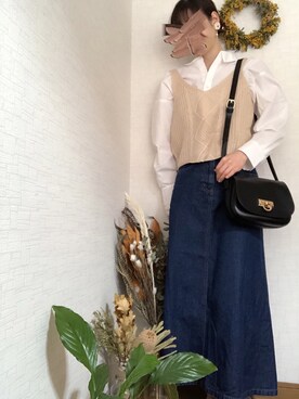 na*さん（レディース・154cm）の春コーディネート