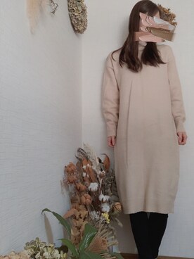 「GRL（グレイル）のストレッチスキニーパンツ（その他パンツ）」を使った、na*さん（レディース・154cm）の秋コーディネート
