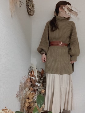 na*さん（レディース・154cm）の冬コーディネート