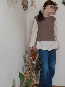 na*さん（レディース・154cm）の春コーディネート