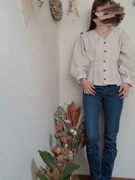 「fifth（フィフス）のアイテム（キャミソール）」を使った、na*さん（レディース・154cm）の春コーディネート