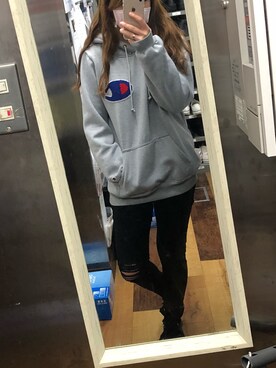 モダンファッションスタイル 50 素晴らしい黒 パーカー ジーンズ レディース