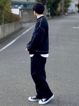 junさん（メンズ・171cm）の春コーディネート