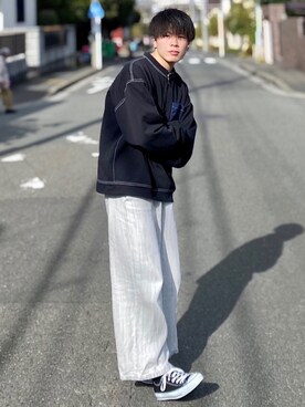 junさん（メンズ・171cm）の春コーディネート