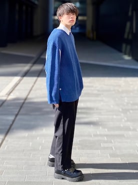 junさん（メンズ・171cm）の春コーディネート