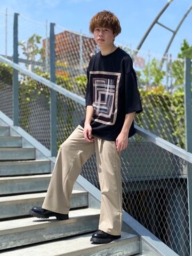 junさん（メンズ・171cm）の春コーディネート
