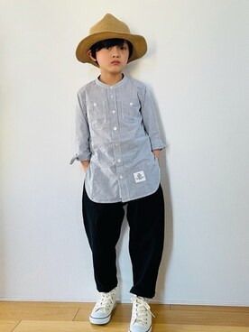 Smoothy（スムージー）の「Smoothy Stand up collar Long Sleeves