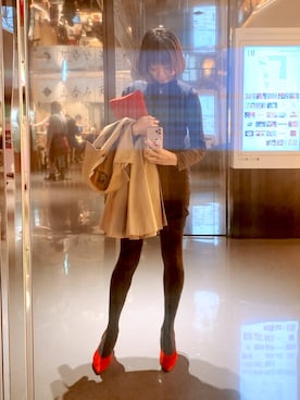 「渋谷PARCO」｜Eri Kanematsuさん（レディース・165cm）の春コーディネート
