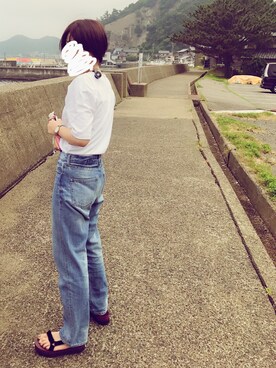 hamさん（レディース・165cm）の夏コーディネート