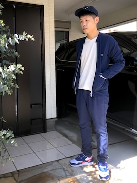 「nonnative（ノンネイティブ）のアイテム（ブルゾン）」を使った、KHさん（メンズ・170cm）の春コーディネート