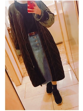 arkさん（レディース・152cm）の冬コーディネート