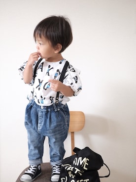 ♡ichu♡さん（キッズ・80cm）の秋コーディネート