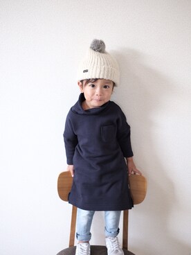 ♡ichu♡さん（キッズ・80cm）の秋コーディネート