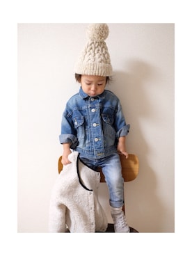 ♡ichu♡さん（キッズ・90cm）の冬コーディネート