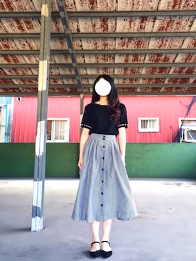 「JELLY BEANS」｜Haileeさん（レディース・155cm）の秋コーディネート