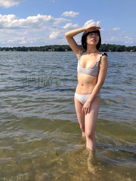 「TAI（タイ）のアイテム」を使った、Sammiさん（レディース・163cm）の夏コーディネート