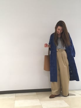 unitedtokyochika_mさん（レディース・158cm）の夏コーディネート