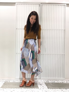 unitedtokyochika_mさん（レディース・158cm）の夏コーディネート