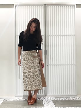 unitedtokyochika_mさん（レディース・158cm）の夏コーディネート