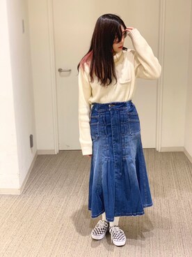 nanakaさん（レディース・159cm）の冬コーディネート