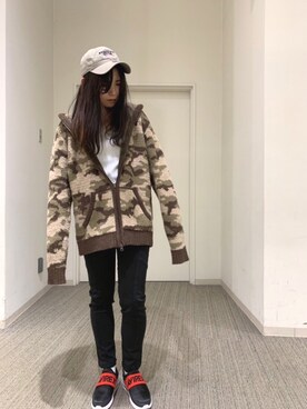 nanakaさん（レディース・159cm）の冬コーディネート