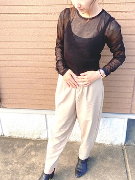 avancer4さん（レディース・158cm）の秋コーディネート