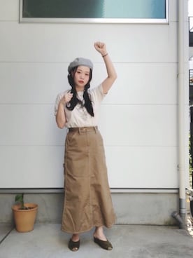 「HERCULES（ヘラクレス）のアイテム」を使った、ねる🥱さん（レディース・158cm）の夏コーディネート