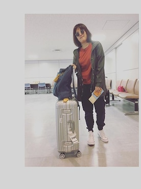 「airport style」｜C.V.さん（レディース・165cm）の秋コーディネート