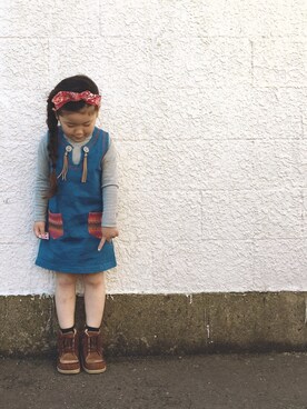 kanadayさん（キッズ・100cm）の春コーディネート