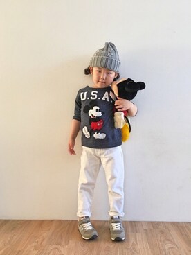 kanadayさん（キッズ・100cm）の春コーディネート