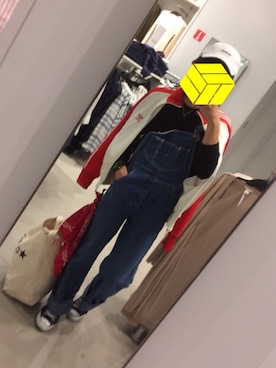 「原宿」｜「アイテム（オールインワン・サロペット）」を使った、MA$ATOさん（メンズ・174cm）の春コーディネート