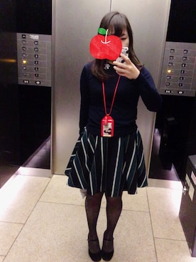 「BLUE LABEL CRESTBRIDGE（ブルーレーベルクレストブリッジ）のアイテム（テーラードジャケット）」を使った、パンさん（レディース・150cm）の春コーディネート