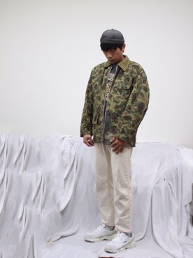 男朋友さんのコーディネート