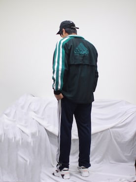 「adidas（アディダス）のアイテム（スタジャン）」を使った、男朋友さん（メンズ・167cm）の冬コーディネート