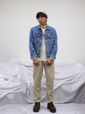 男朋友さんのコーディネート