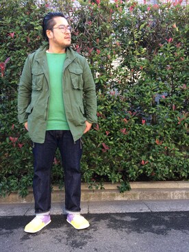 「M65」｜gunken5さん（メンズ・171cm）の秋コーディネート