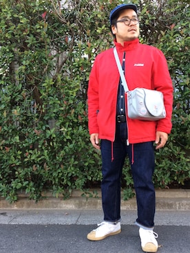 「アイテム（ブルゾン）」を使った、gunken5さん（メンズ・171cm・30代）の冬コーディネート