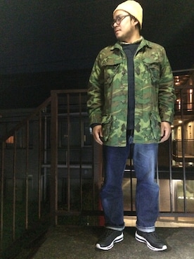 gunken5さん（メンズ・171cm）の冬コーディネート