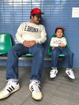 「グラニフ」｜「アイテム（スウェット）」を使った、gunken5さん（メンズ・171cm）の秋コーディネート